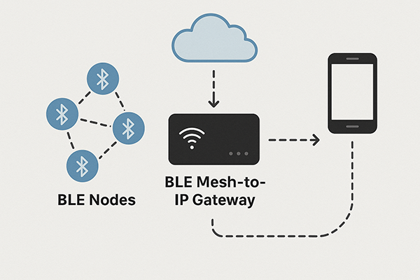 BLE Mesh to IP Gateway